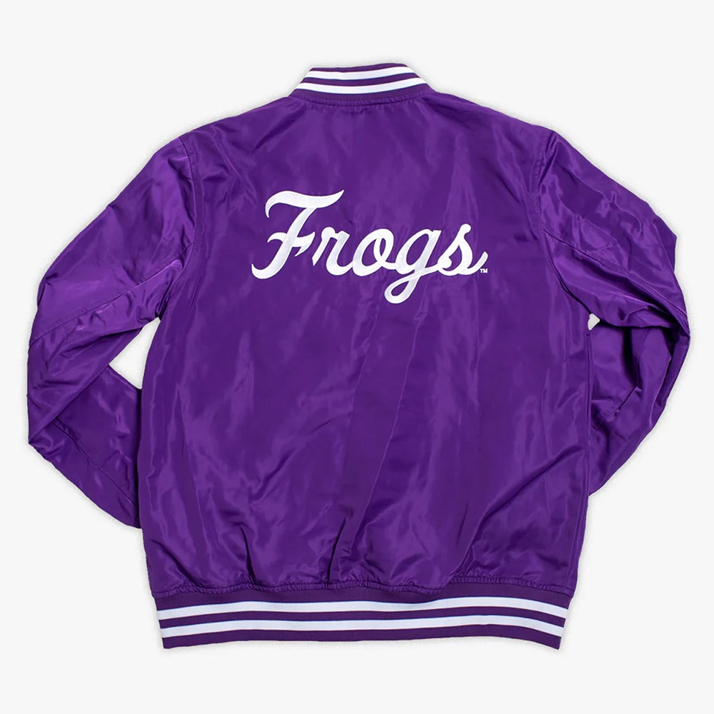 TCU Horned Frogs Bomber Purple Jacket