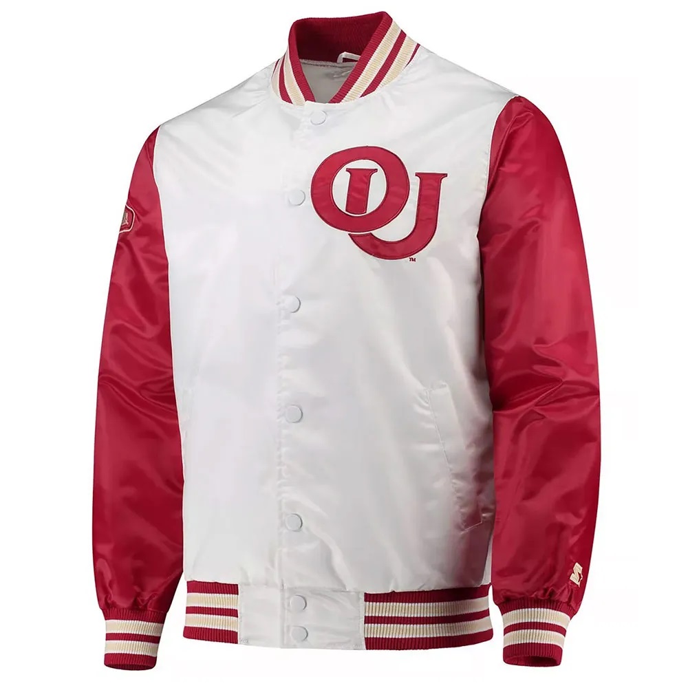 The Legend Oklahoma Sooners Satin Jacket