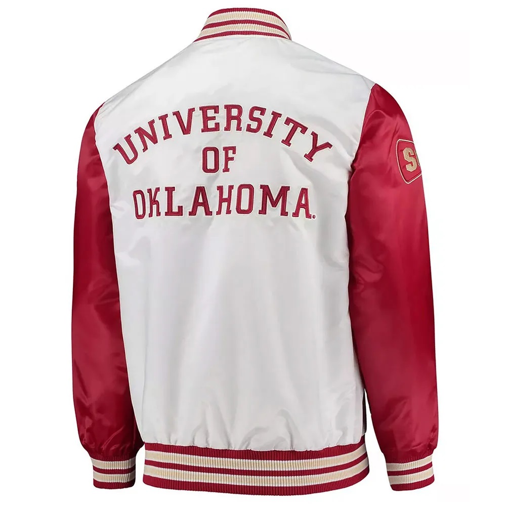 The Legend Oklahoma Sooners Satin Jacket