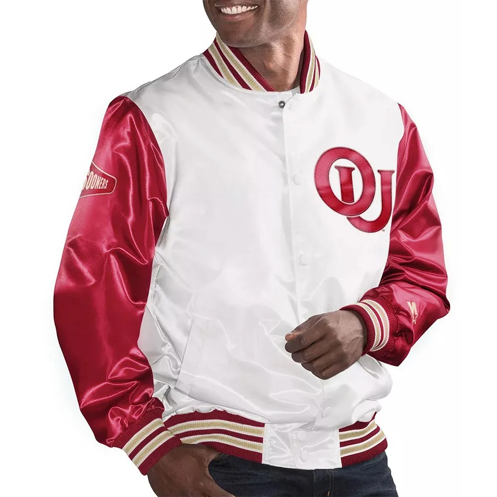 The Legend Oklahoma Sooners Satin Jacket