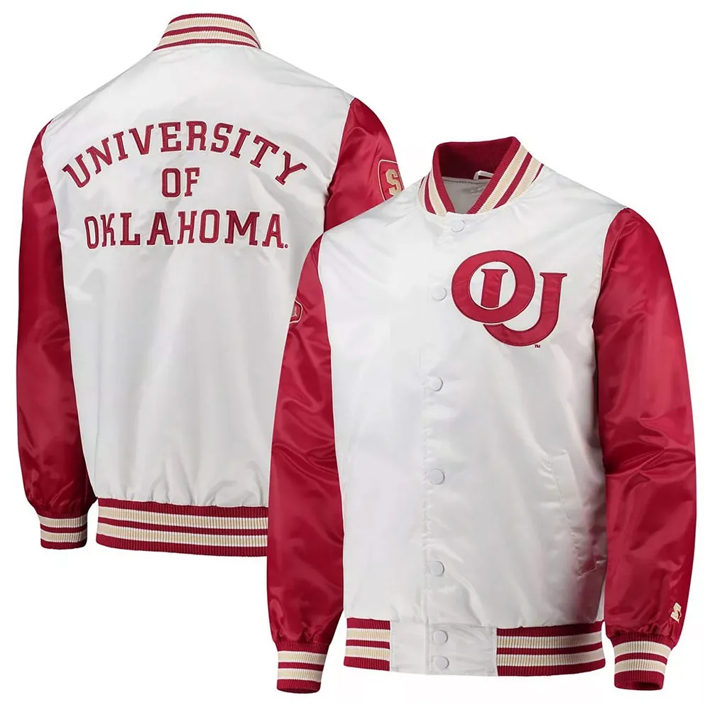The Legend Oklahoma Sooners Satin Jacket
