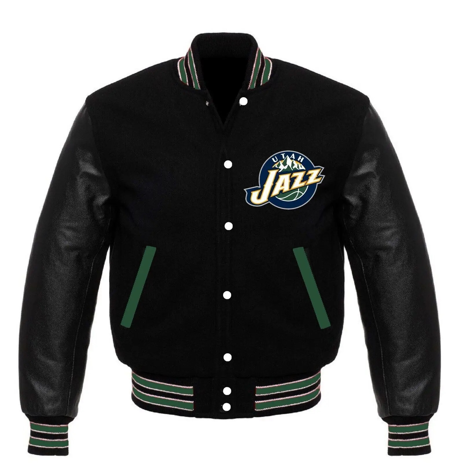 Utah Jazz Letterman Varsity Jacket