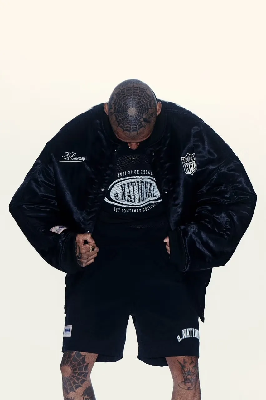 Kendrick Lamar x NFL g. National Bomber Jacket