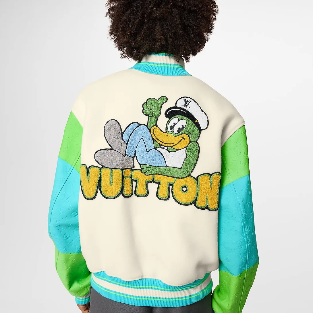 Louis Vuitton Rainbow Playground Varsity Blouson Jacket