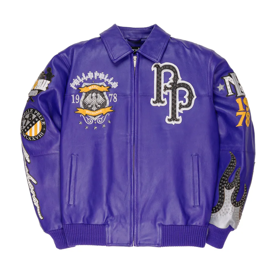 World Famous Pelle Pelle Purple Jacket