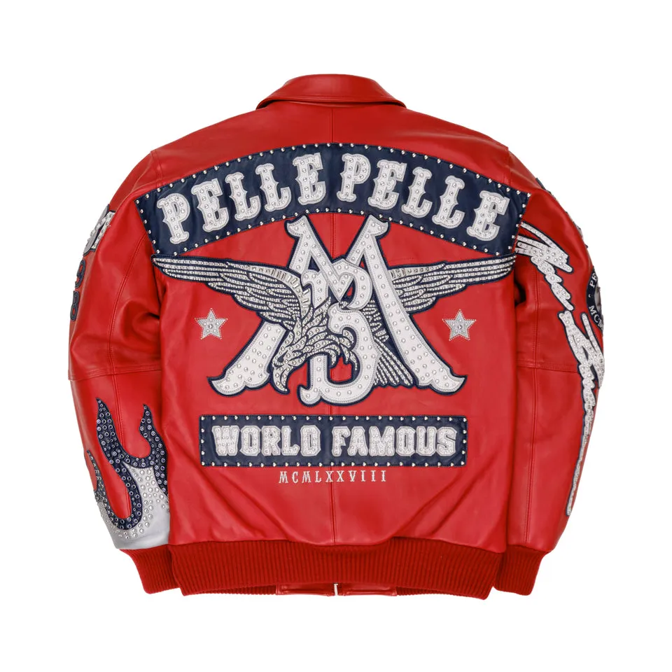 World Famous Pelle Pelle Red Jacket