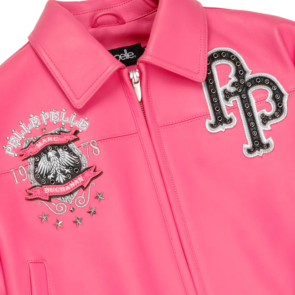 World Famous Pelle Pelle Womens Pink Jacket