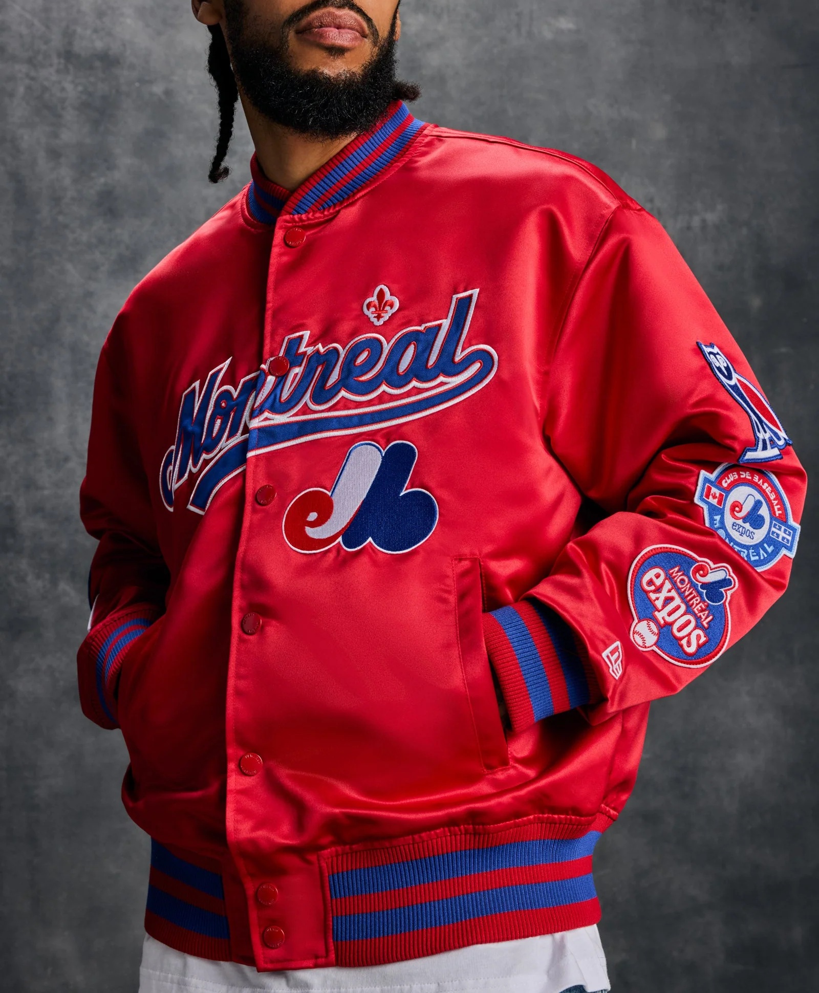 New Era MLB Montréal Expos Varsity Jacket