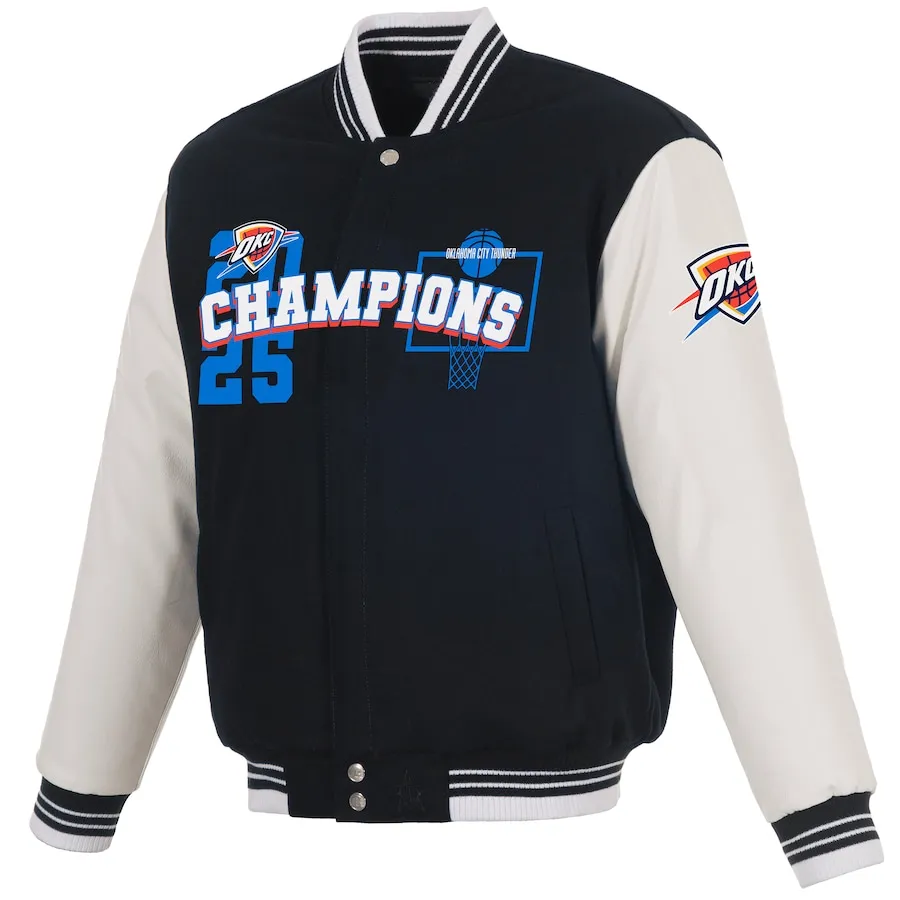 Oklahoma City Thunder 2025 NBA Finals Champions Jacket