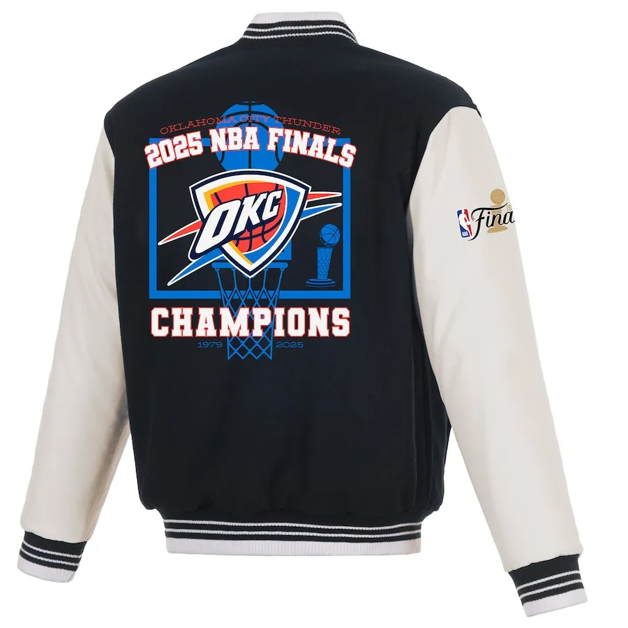 Oklahoma City Thunder 2025 NBA Finals Champions Jacket