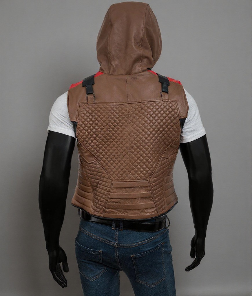 Gotham Knights Red hood Leather Vest