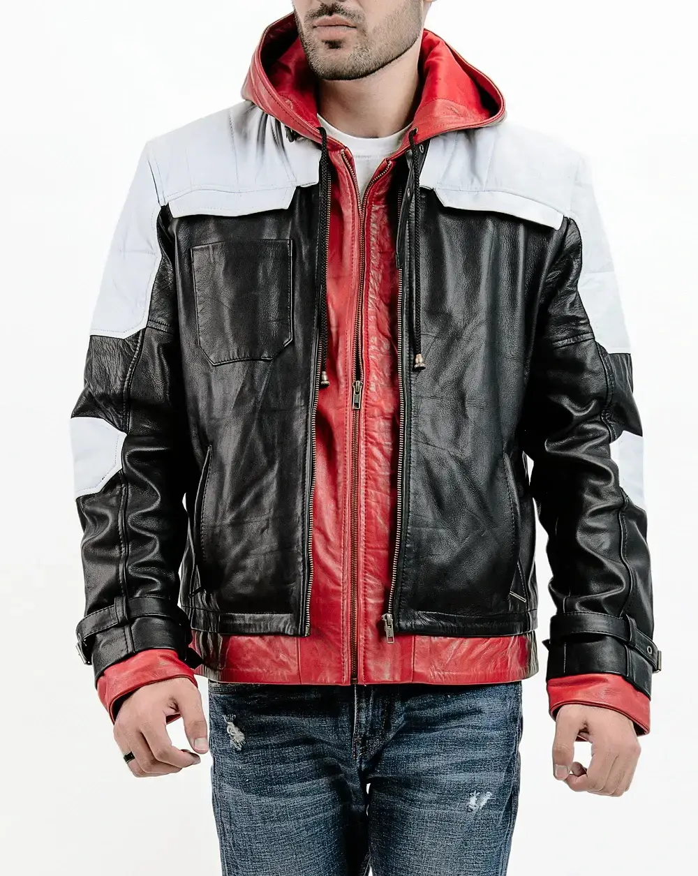 Jason Todd Batman Arkham Knight Red Hood Leather Jacket