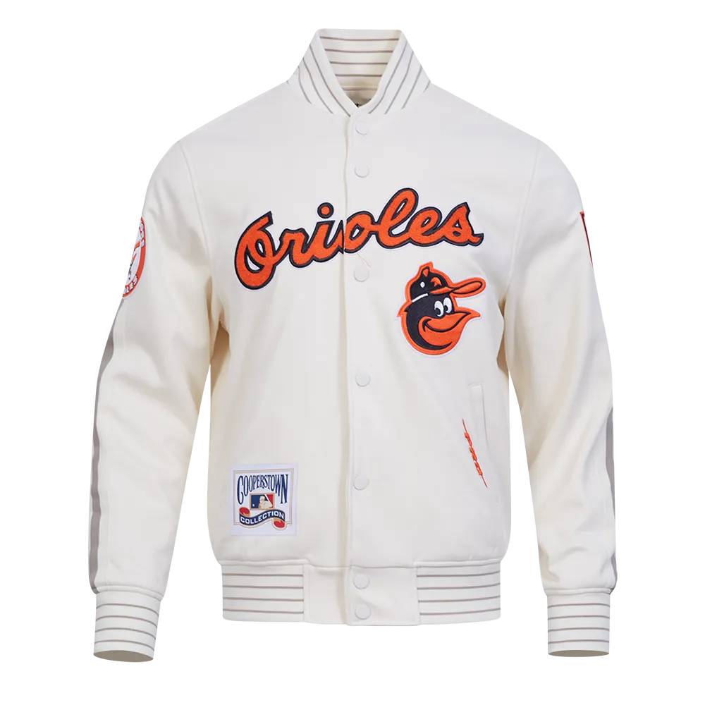 MLB Baltimore Orioles Cooperstown Logo Pro Game Day Jacket
