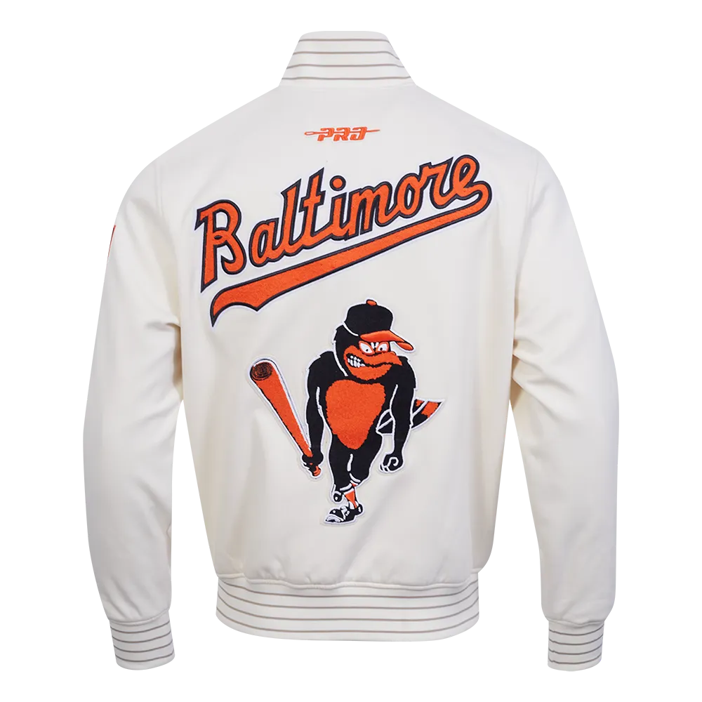 MLB Baltimore Orioles Cooperstown Logo Pro Game Day Jacket