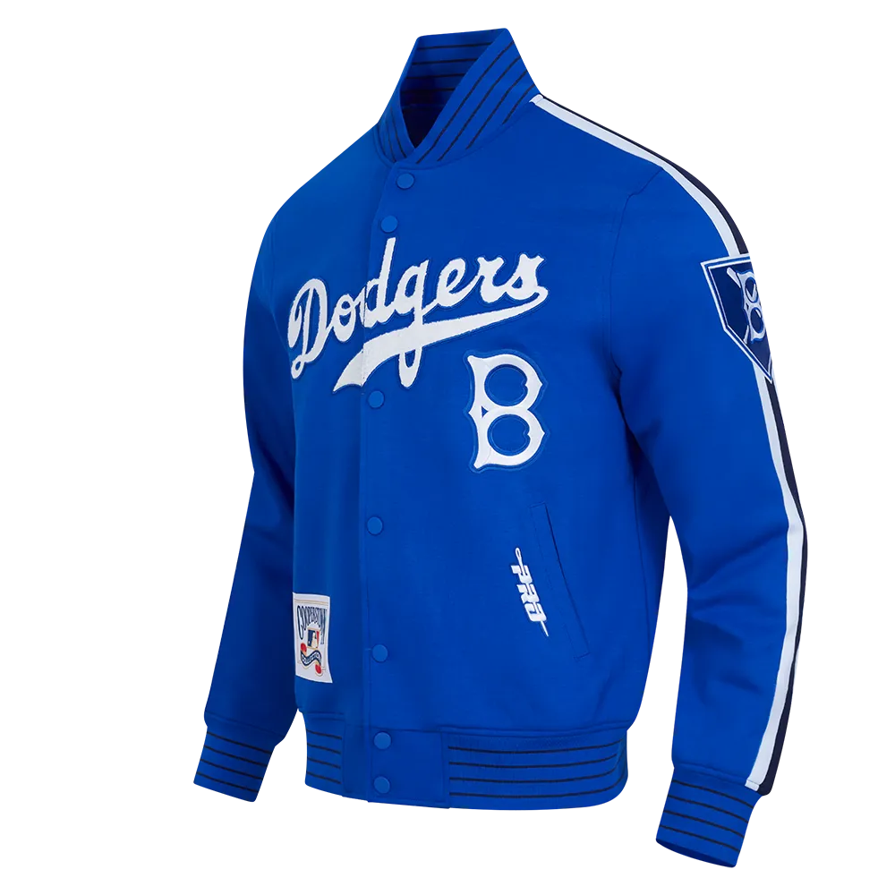 MLB Brooklyn Dodgers Cooperstown Logo Pro Game Day Jacket