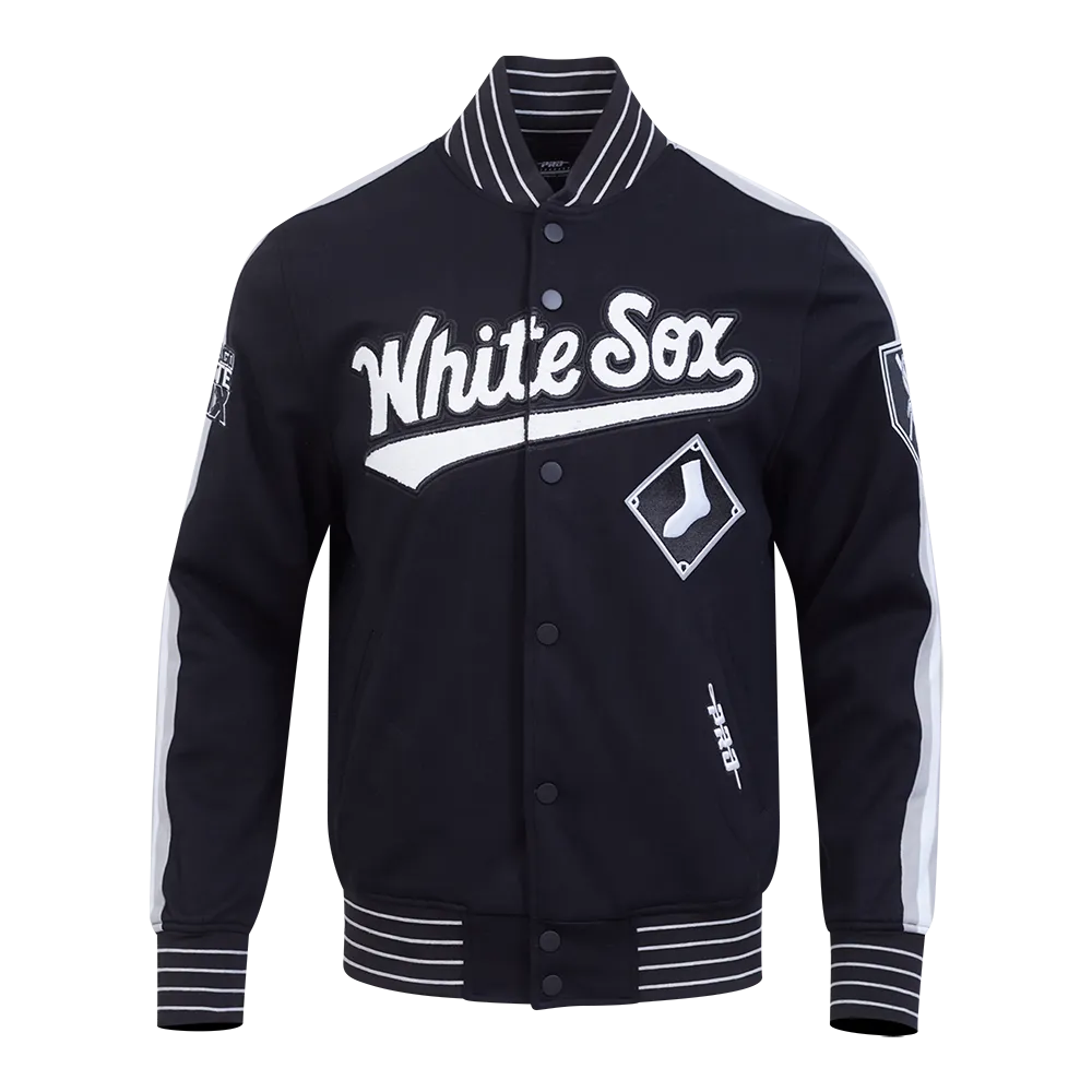 MLB Chicago White Sox Current Logo Pro Game Day Black Jacket