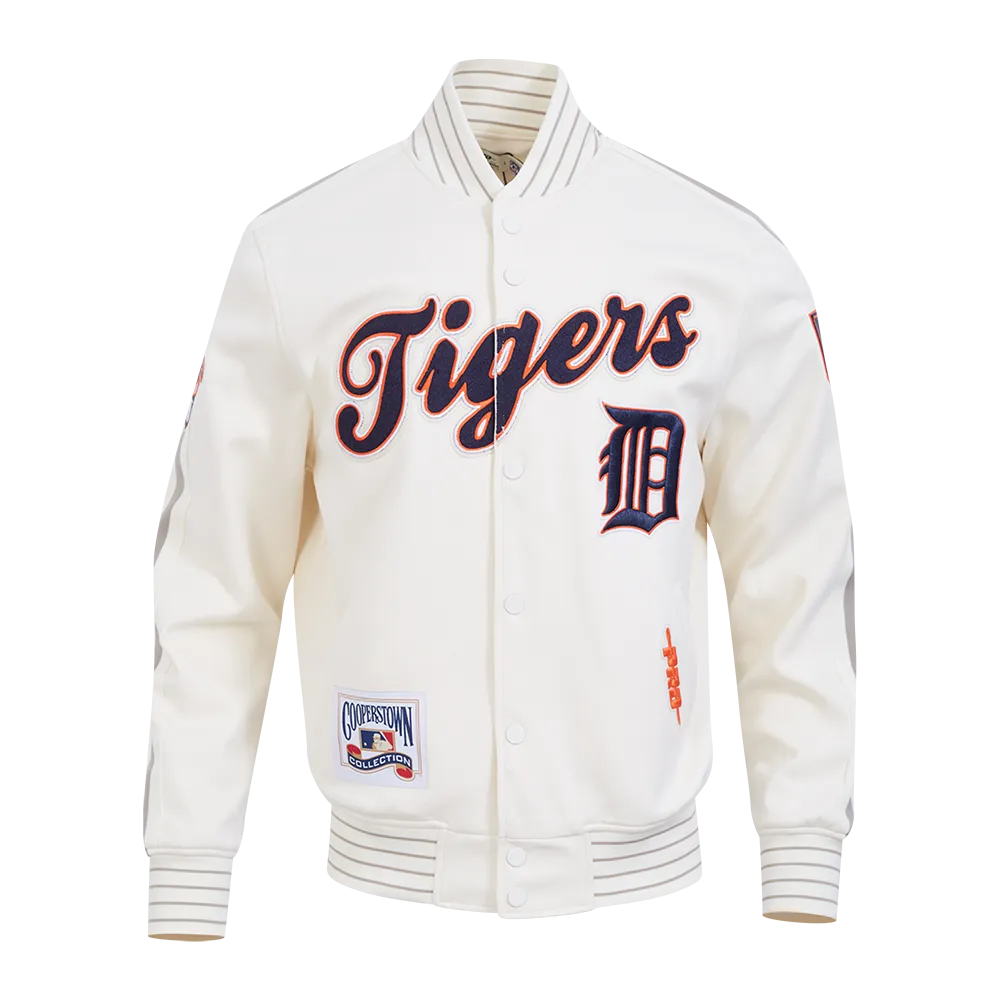 MLB Detroit Tigers Cooperstown Logo Pro Game Day Jacket