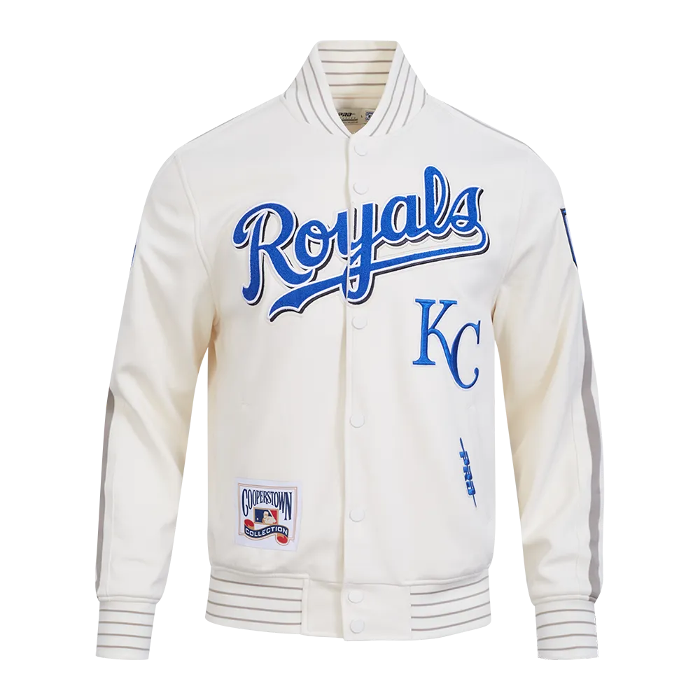 MLB Kansas City Royals Cooperstown Logo Pro Game Day Jacket