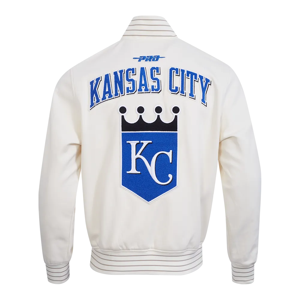 MLB Kansas City Royals Cooperstown Logo Pro Game Day Jacket