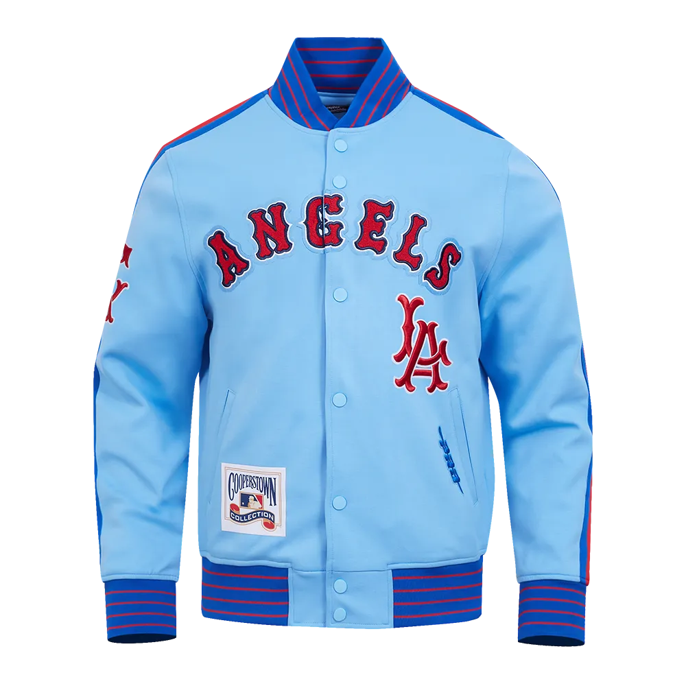 MLB Los Angeles Angels Cooperstown Logo Pro Game Day Jacket
