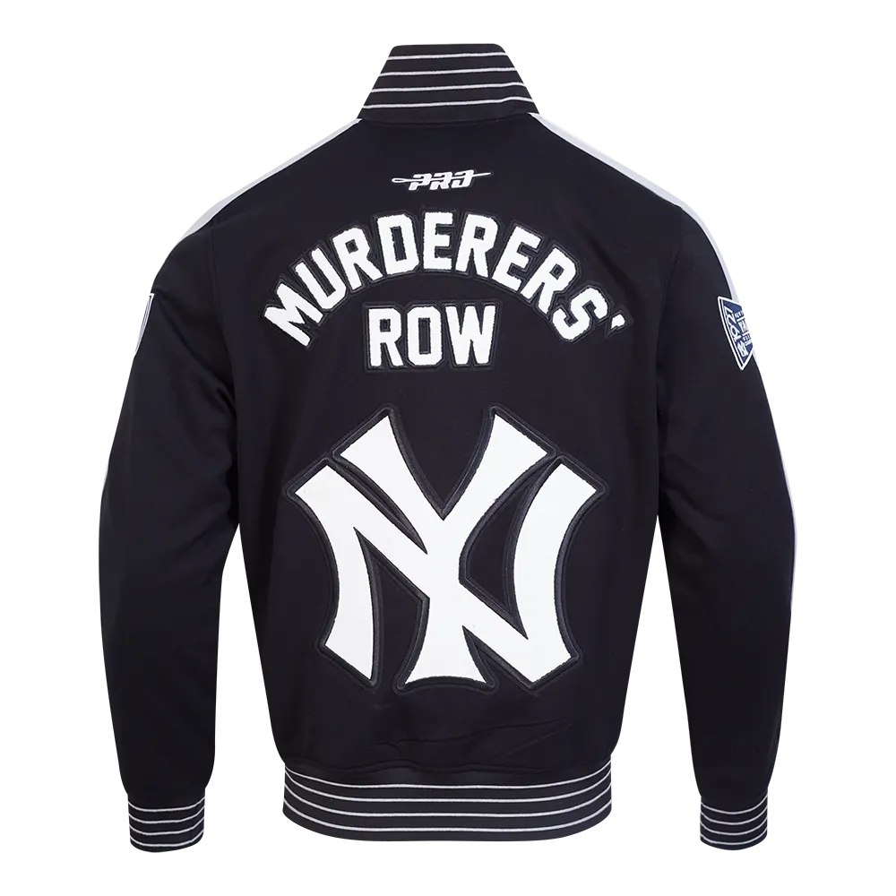 MLB New York Yankees Cooperstown Logo Pro Game Day Black Jacket