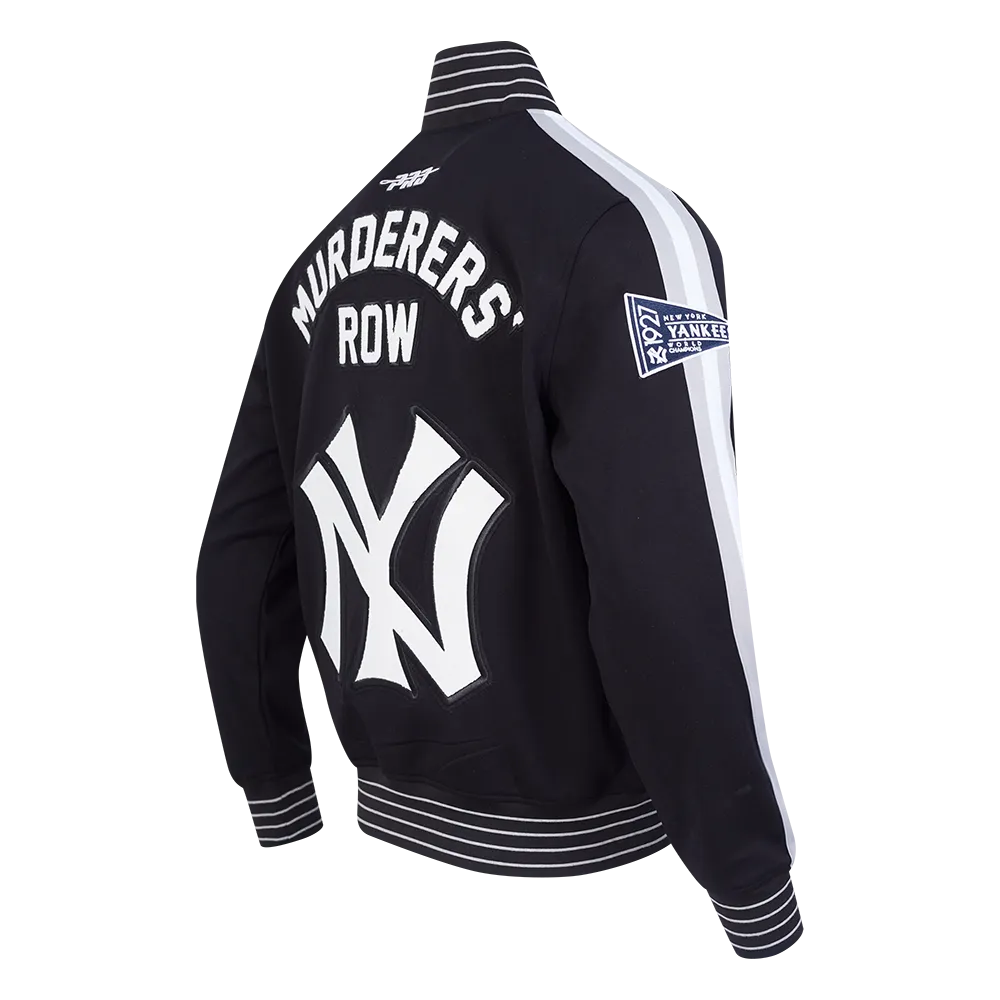 MLB New York Yankees Cooperstown Logo Pro Game Day Black Jacket