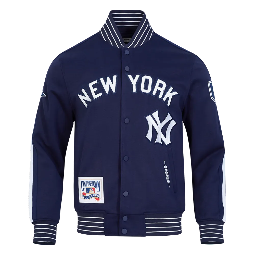 MLB New York Yankees Cooperstown Logo Pro Game Day Navy Jacket