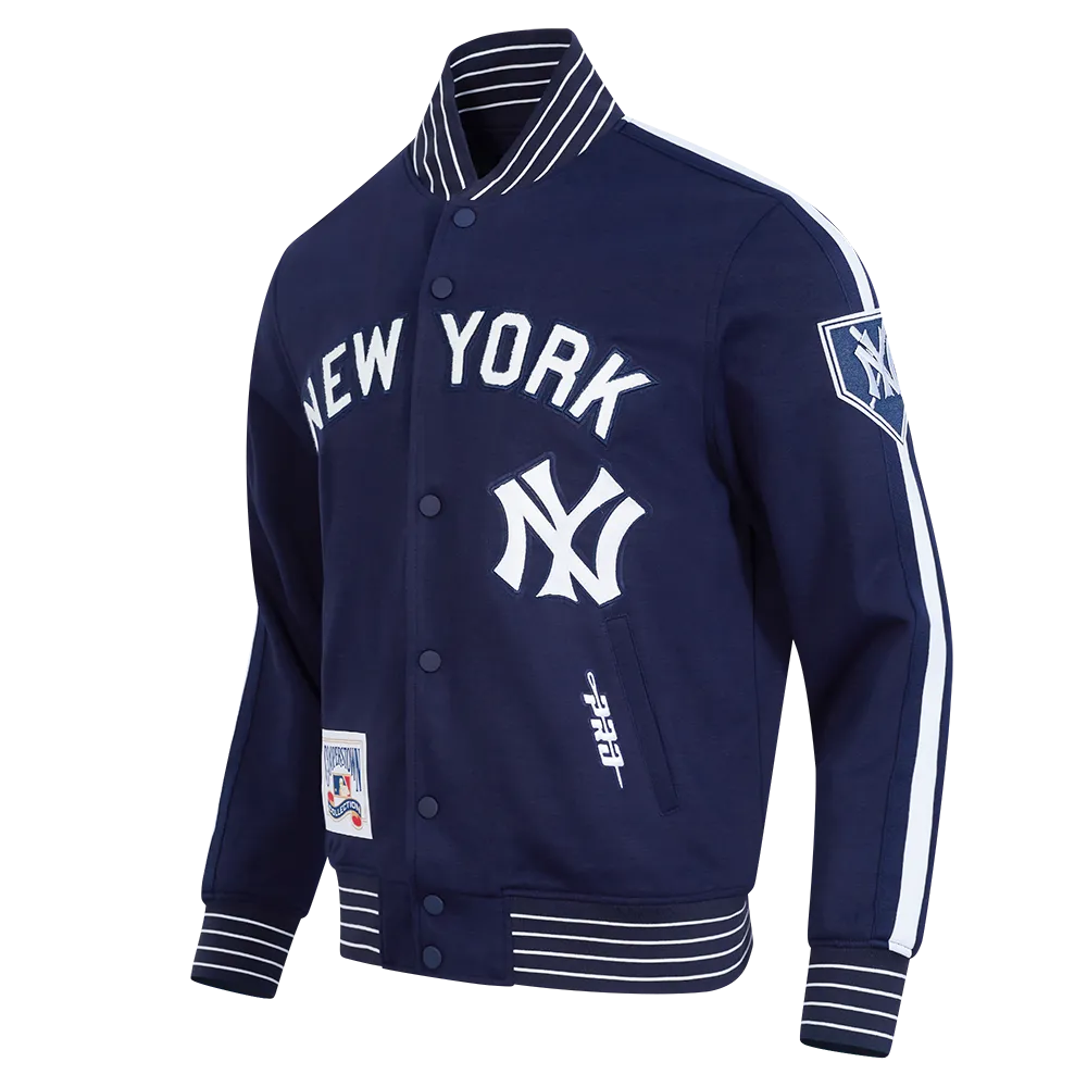 MLB New York Yankees Cooperstown Logo Pro Game Day Navy Jacket