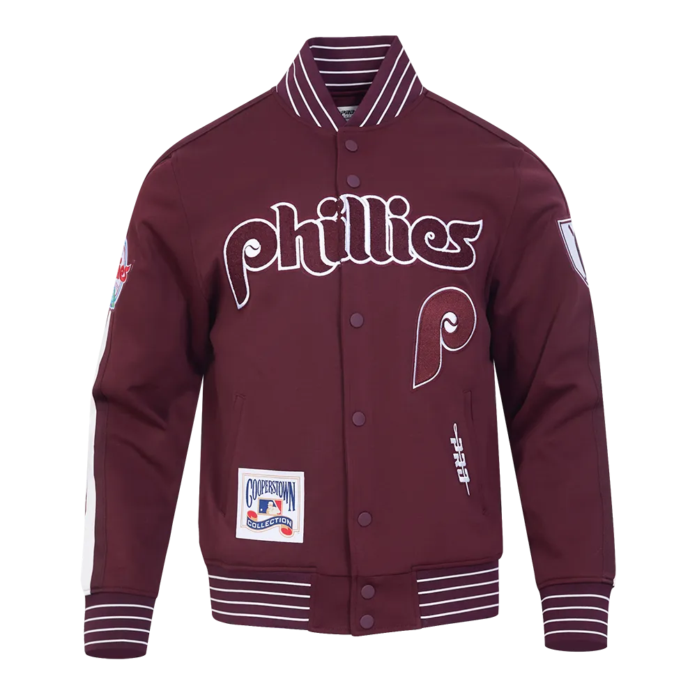 MLB Philadelphia Phillies Cooperstown Logo Pro Game Day Jacket