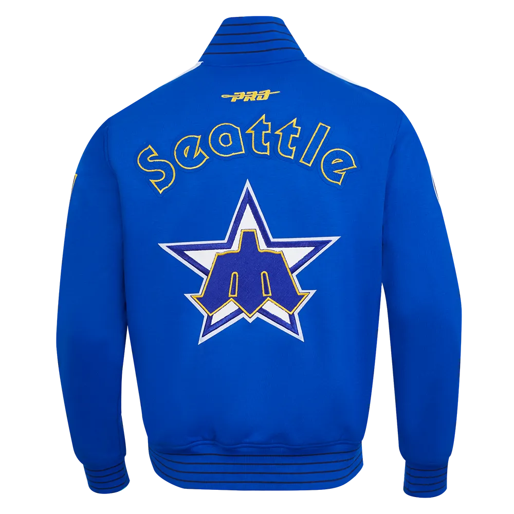 MLB Seattle Mariners Cooperstown Logo Pro Game Day Jacket