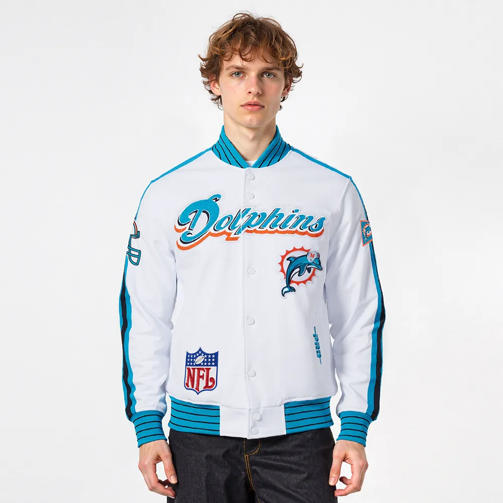 NFL Miami Dolphins Pro Game Day Retro Jacket