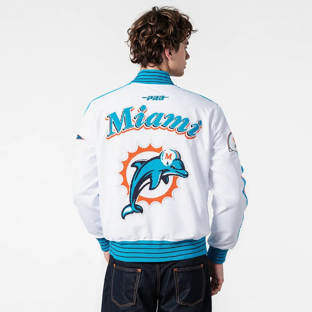 NFL Miami Dolphins Pro Game Day Retro Jacket