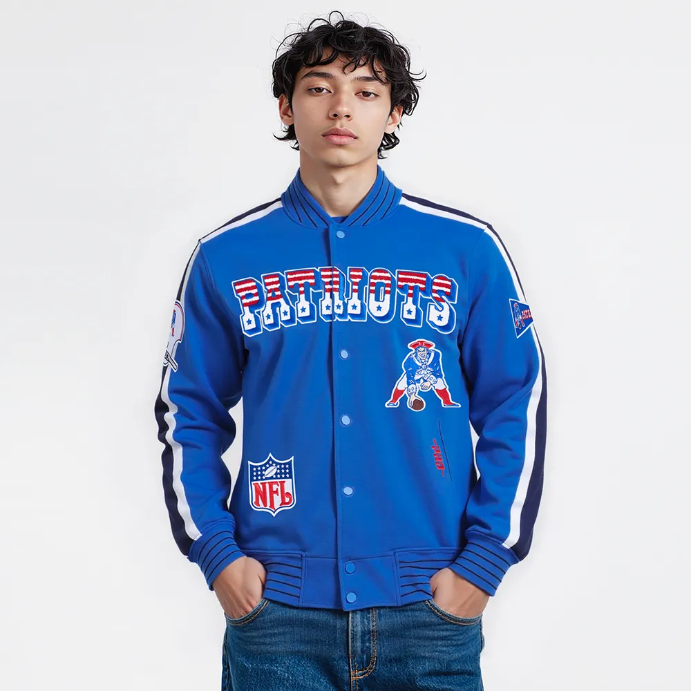 NFL New England Patriots Pro Game Day Retro Jacket