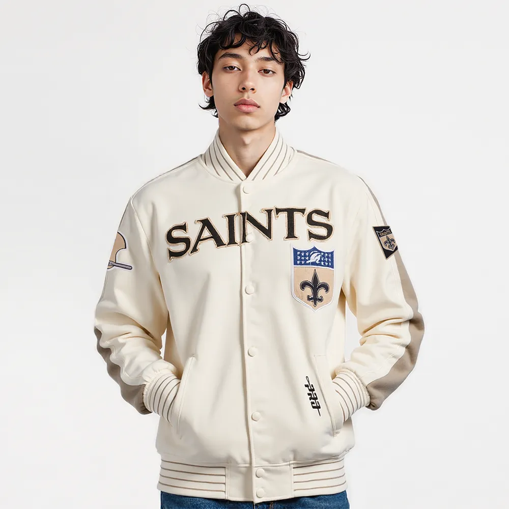 NFL New Orleans Saints Pro Game Day Retro Jacket