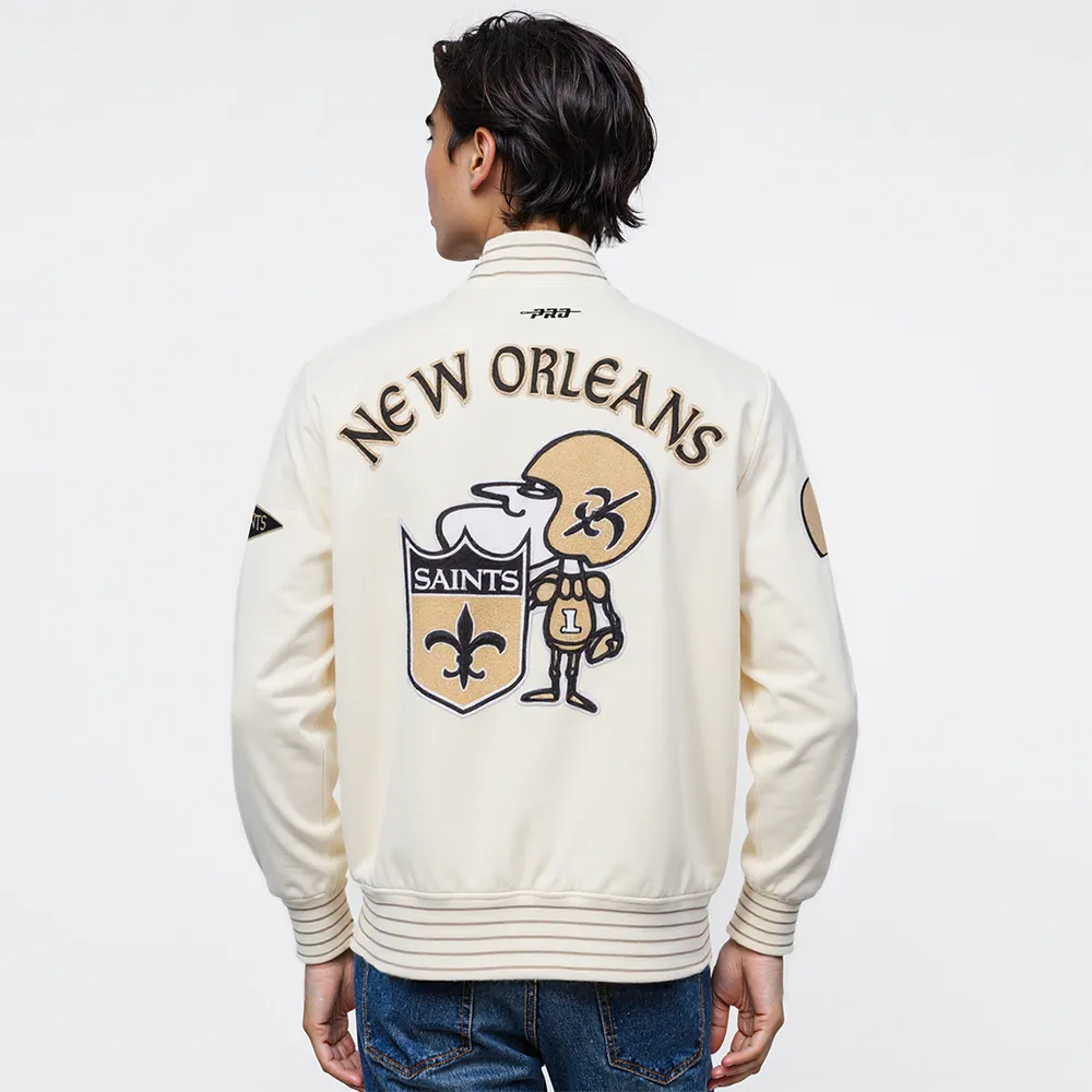 NFL New Orleans Saints Pro Game Day Retro Jacket