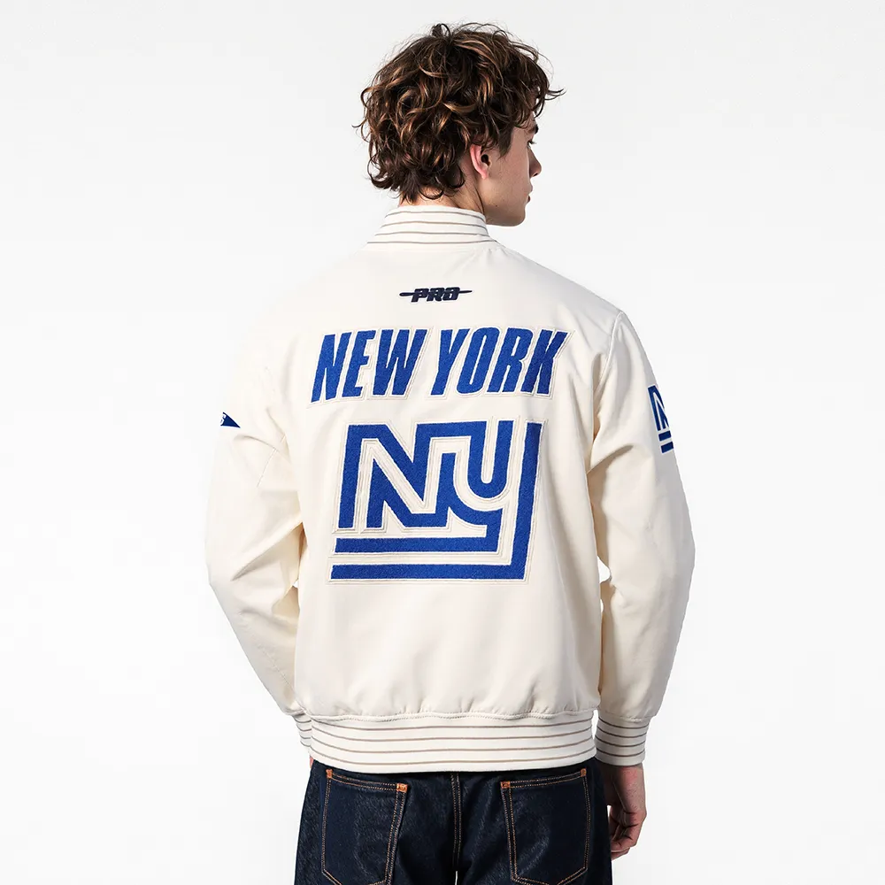 NFL New York Giants Pro Game Day Retro Jacket