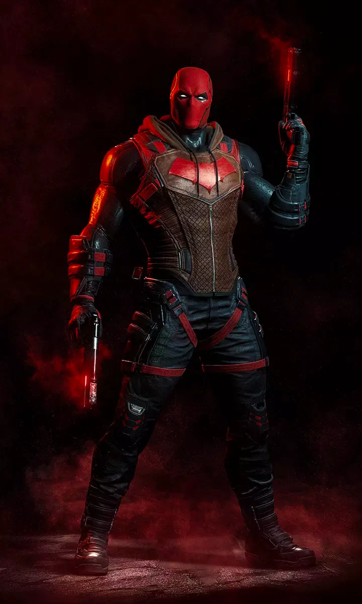 Gotham Knights Red hood Leather Vest