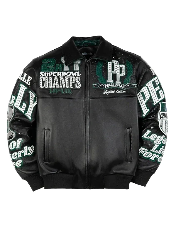 Meek Mill Pelle Pelle Eagles Jacket