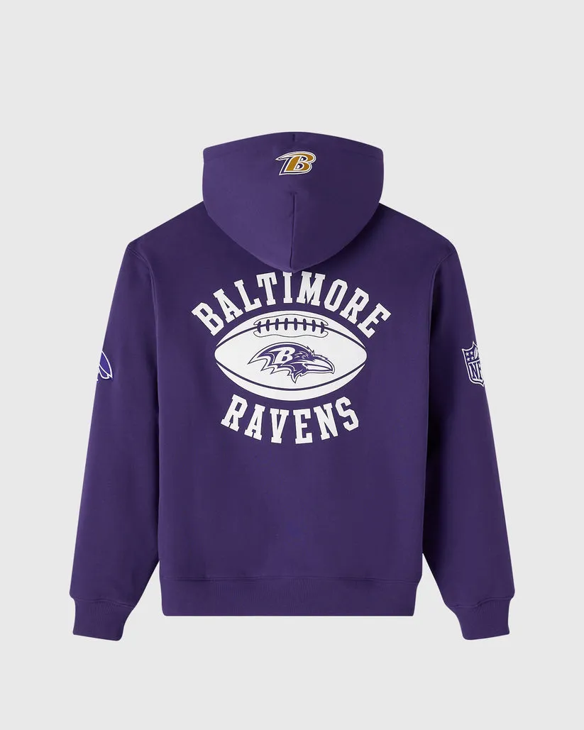 OVO NFL Baltimore Ravens Waffle Lined Hoodie
