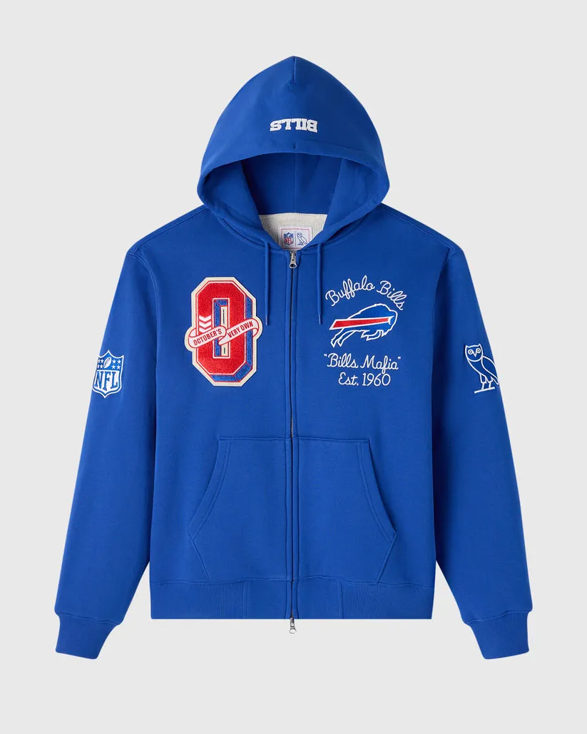 OVO NFL Buffalo Bills Waffle Lined Hoodie