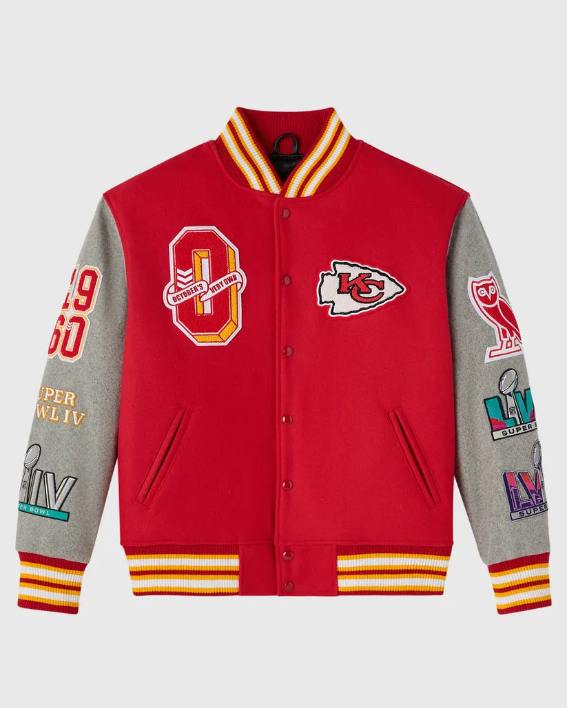 OVO NFL Kansas City Chiefs Varsity Jacket