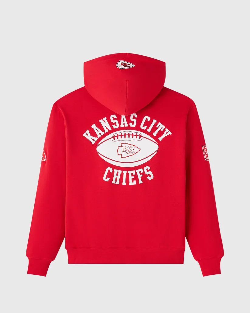 OVO NFL Kansas City Chiefs Waffle Lined Hoodie