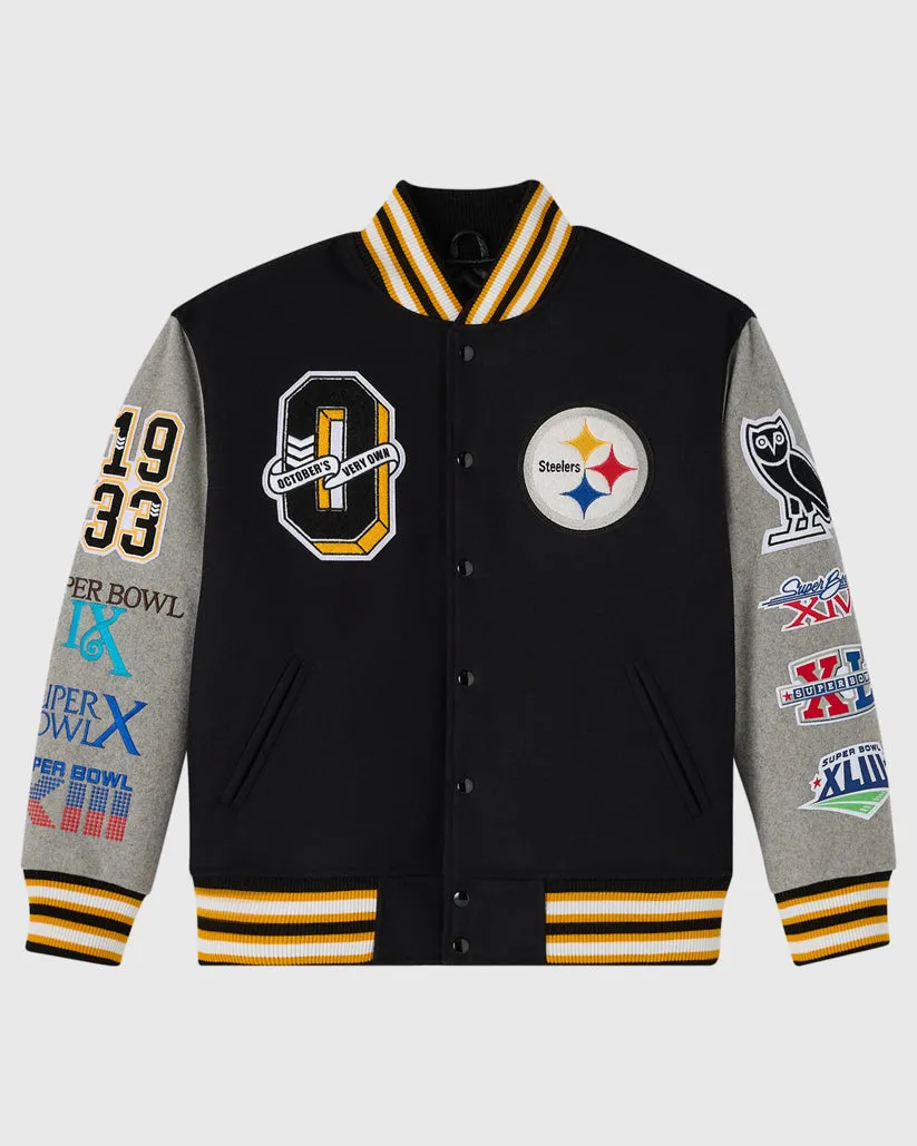 OVO NFL Pittsburgh Steelers Varsity Jacket