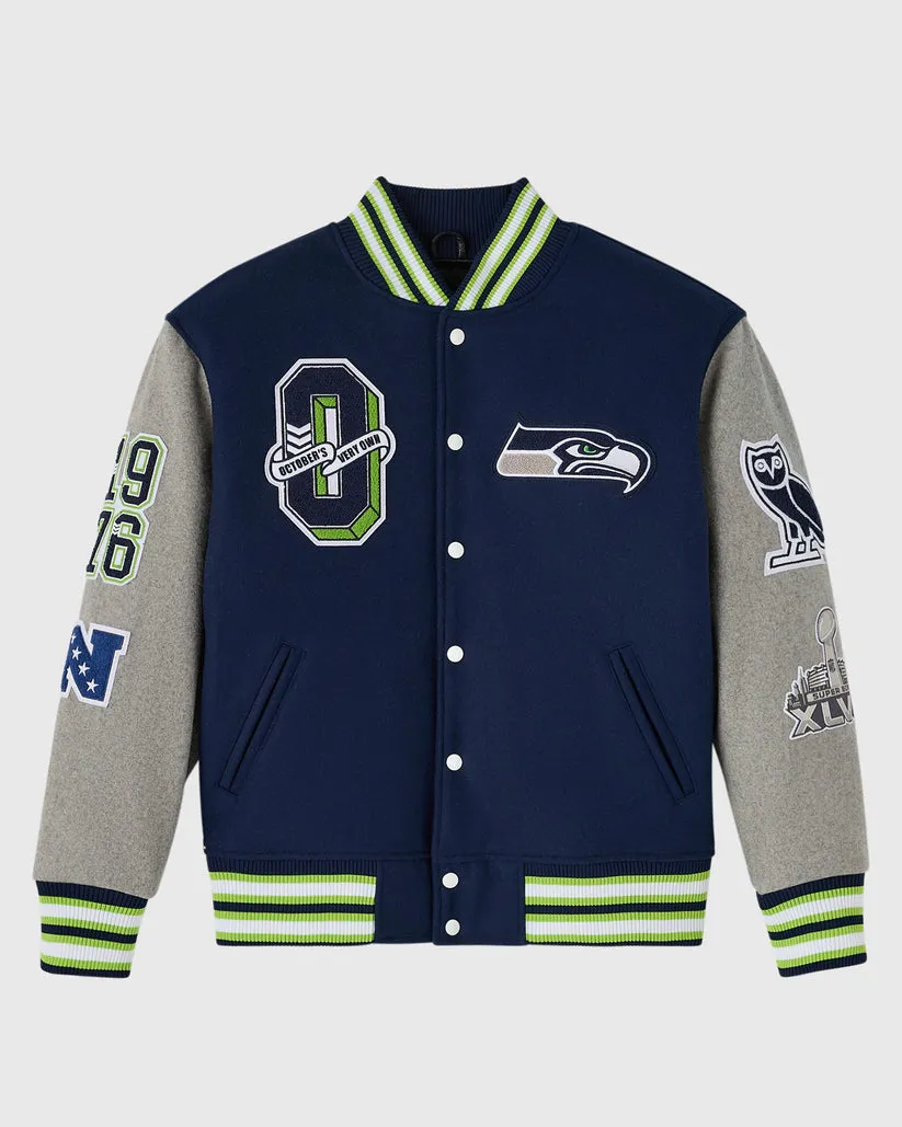 OVO NFL Seattle Seahawks Varsity Jacket