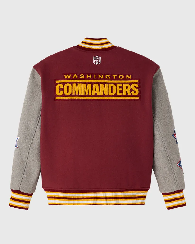 OVO NFL Washington Commanders Varsity Jacket