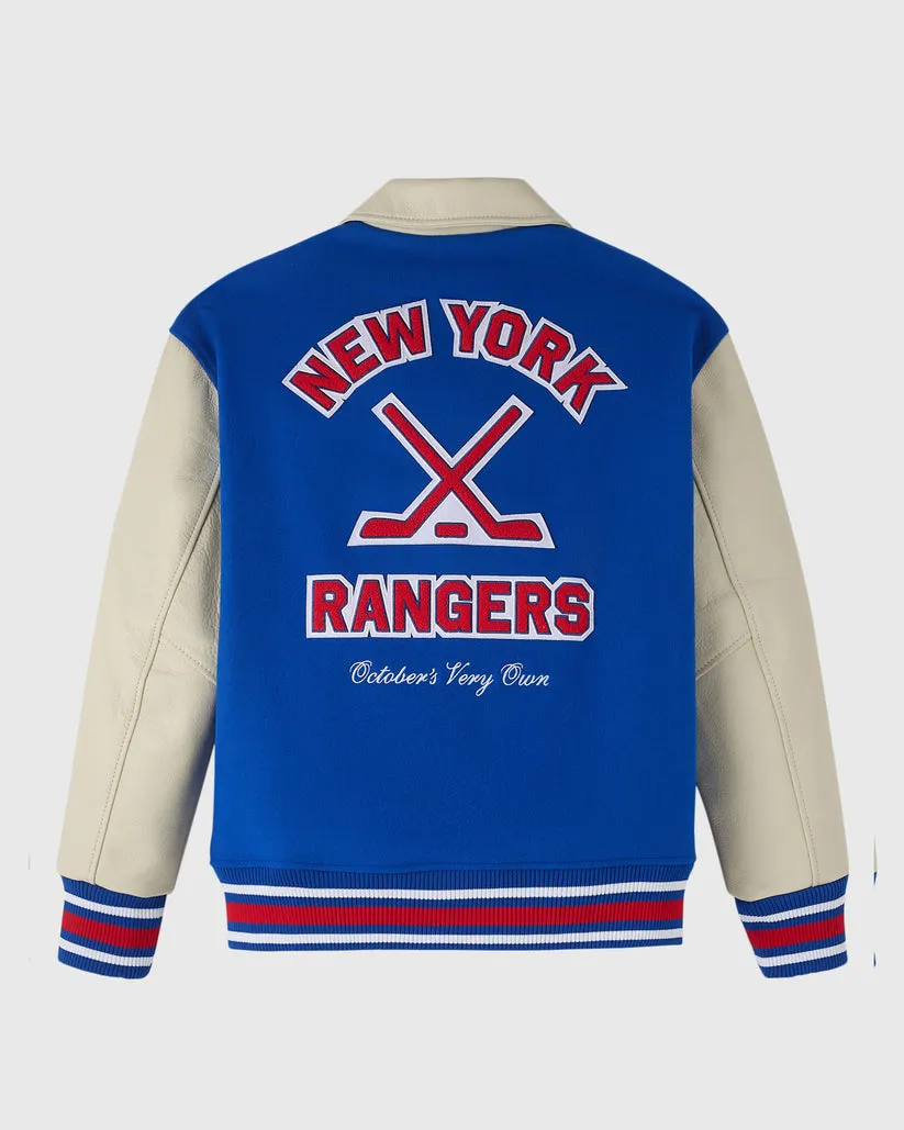 OVO NHL New York Rangers Varsity Jacket