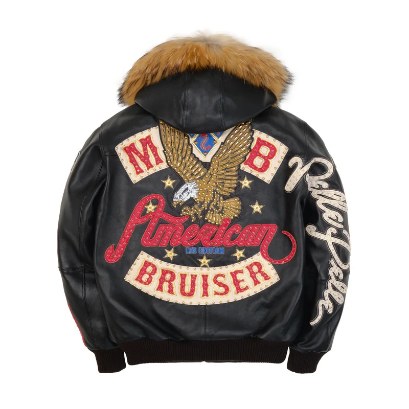 Pelle Pelle American Bruiser Hooded Jacket