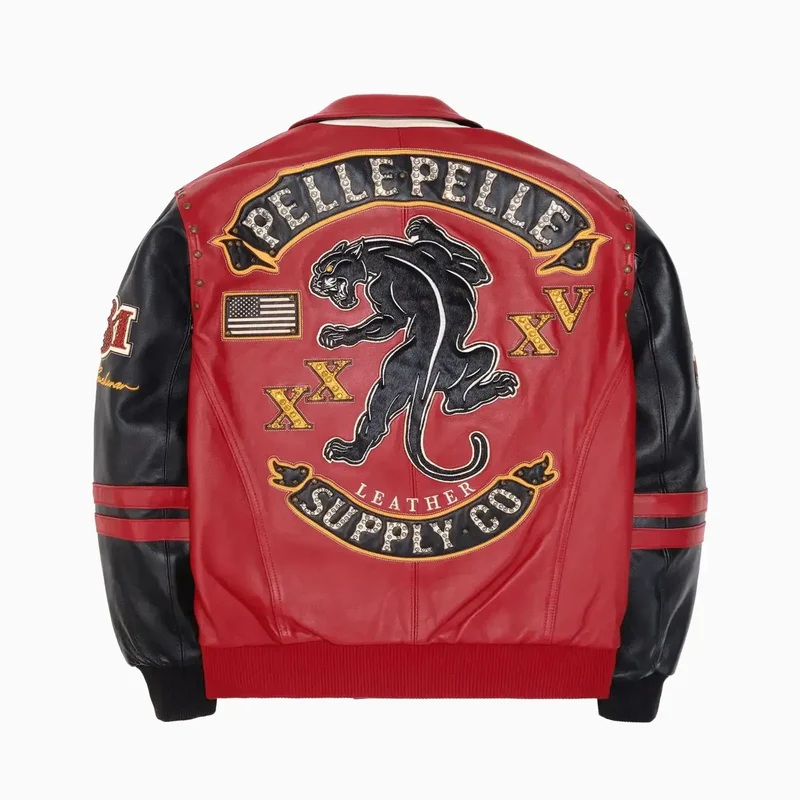 Pelle Pelle Panther Leather Jacket