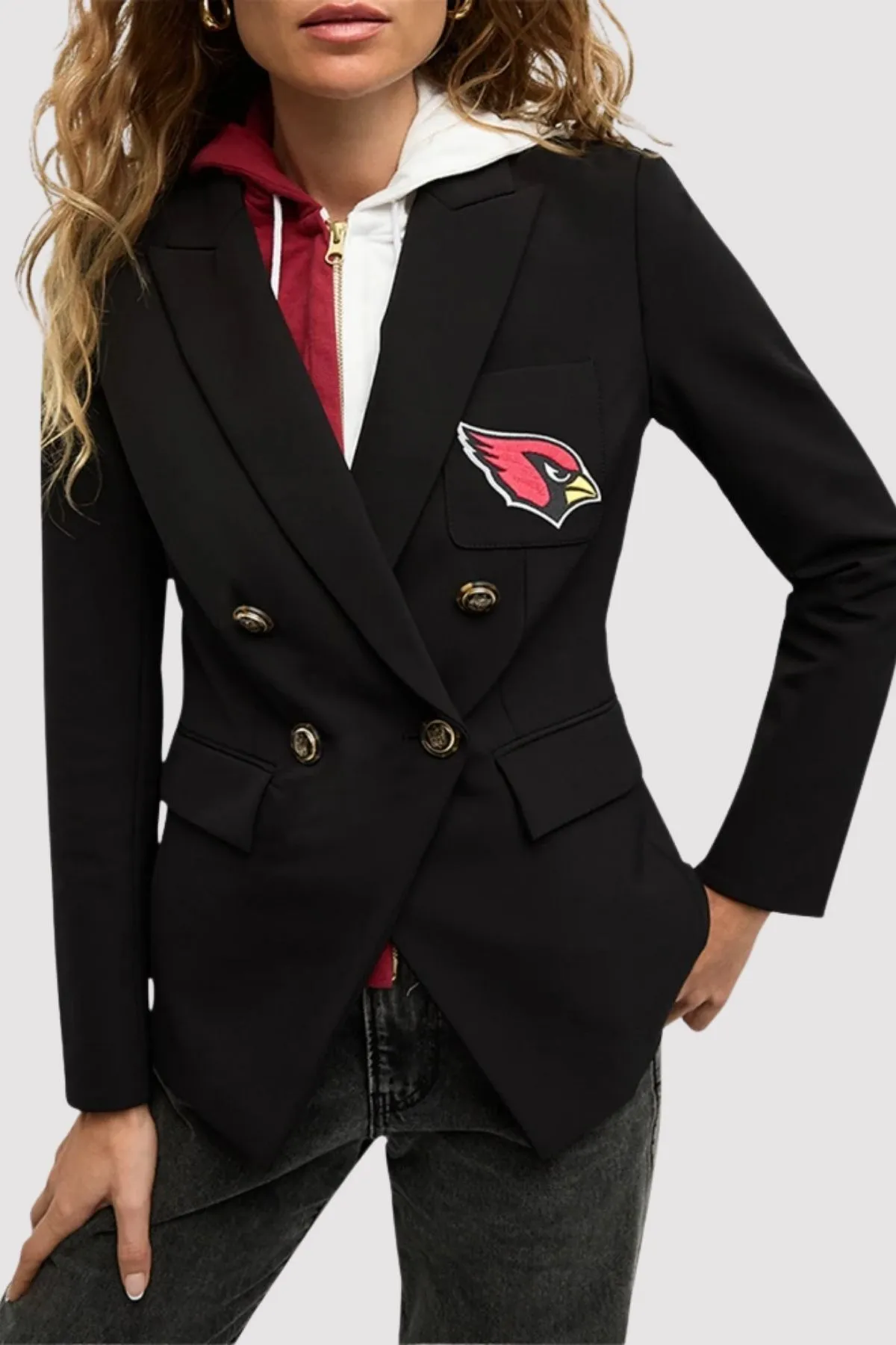 Veronica Beard x NFL Dickey Arizona Cardinals Jacket