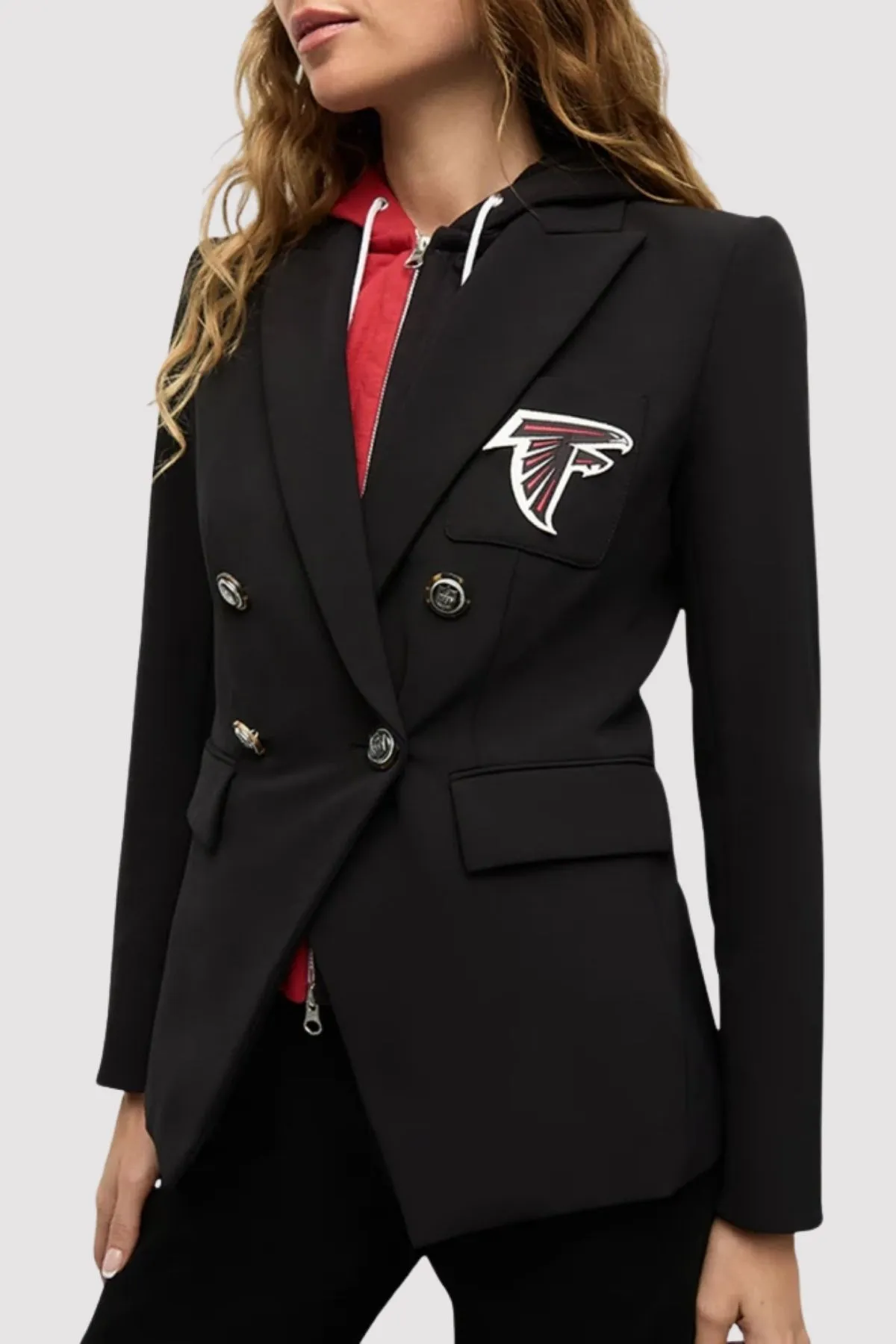 Veronica Beard x NFL Dickey Atlanta Falcons Jacket